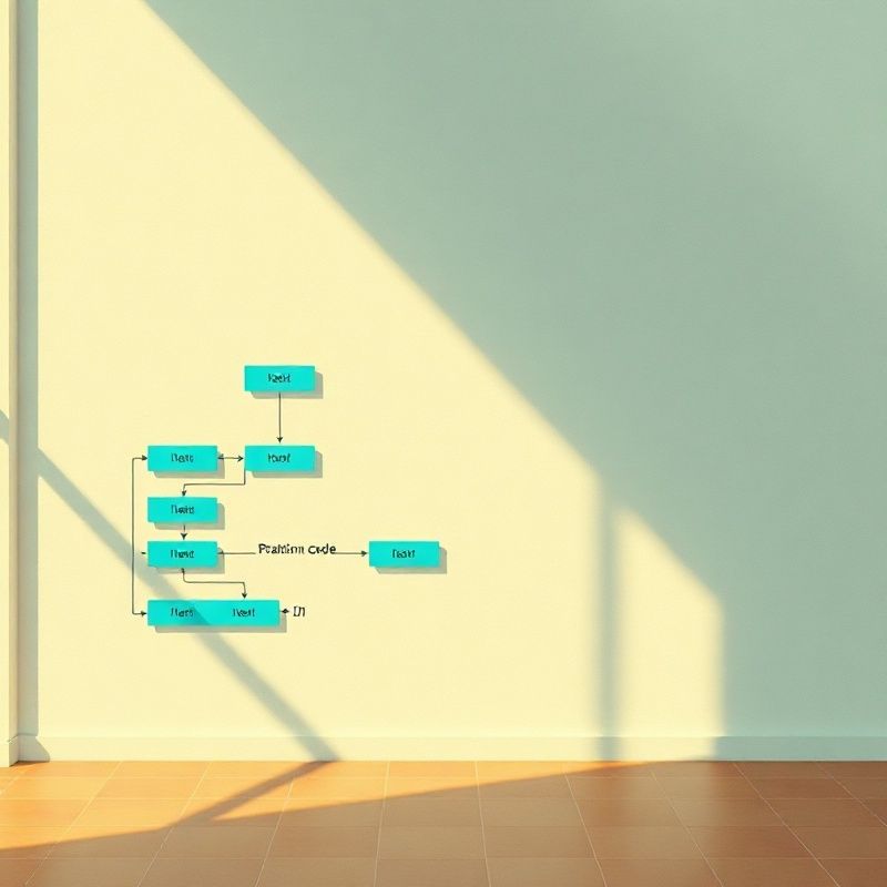 Editor Python con sintaxis teal traduciendo un diagrama a lógica de trading